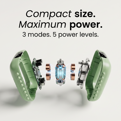 Exploded view of the fascia ring motor and internals